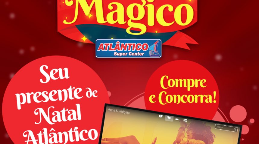 SEU PRESENTE DE NATAL ATLÂNTICO: COMPRE E CONCORRA! SEU PRESENTE DE NATAL ATLÂNTICO: COMPRE E CONCORRA!
